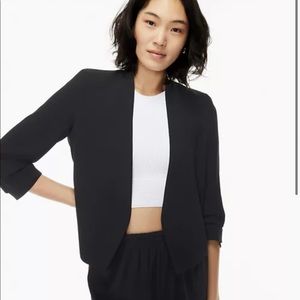 Aritzia Babton Short Black Power Blazer